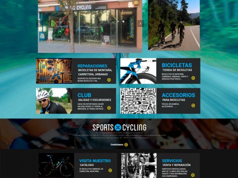Dise?o p?ginas web Granollers - Sportscycling
