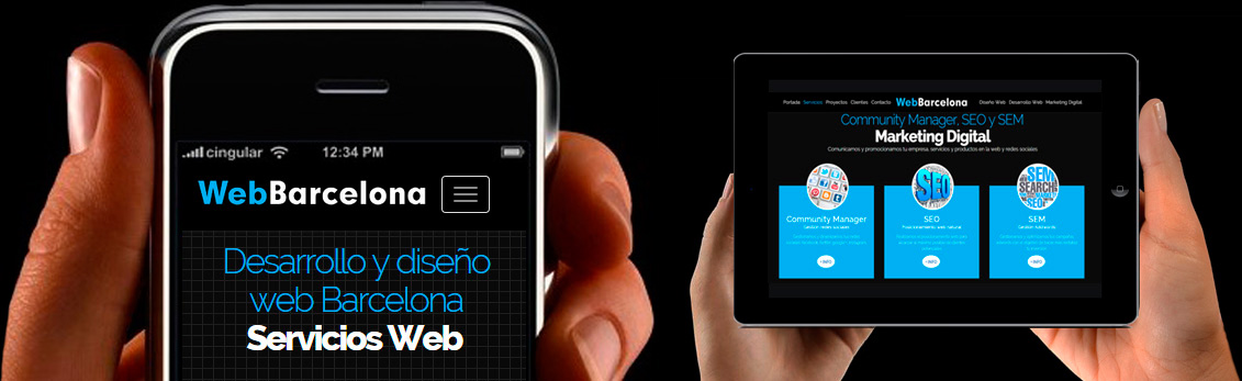 Diseño web responsive Barcelona